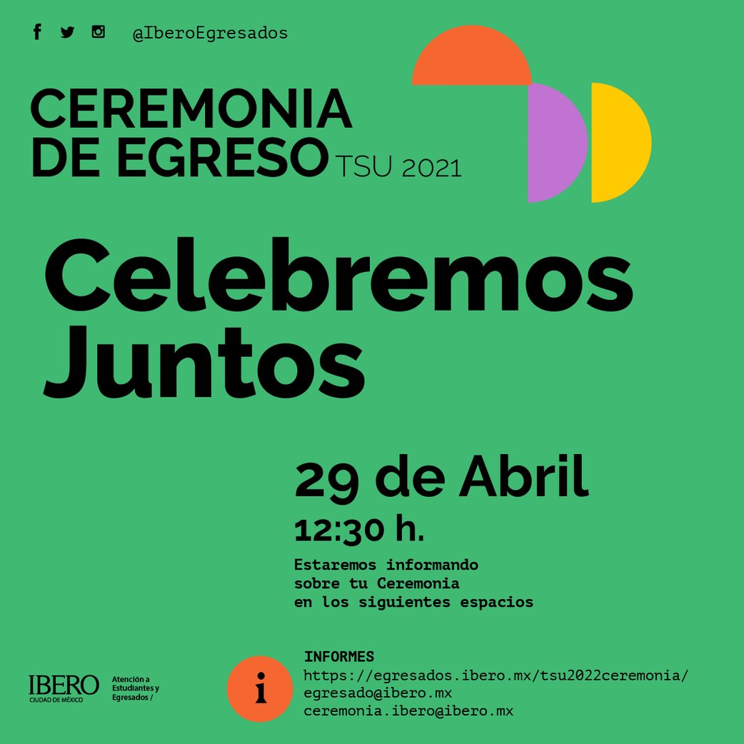 IberoEgresados's tweet photo. #SomosIbero
#EgresadosIbero https://t.co/CdZYkQ0jFh