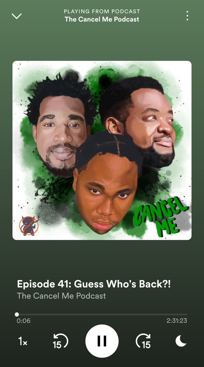 Cancel Me Podcast tweet media