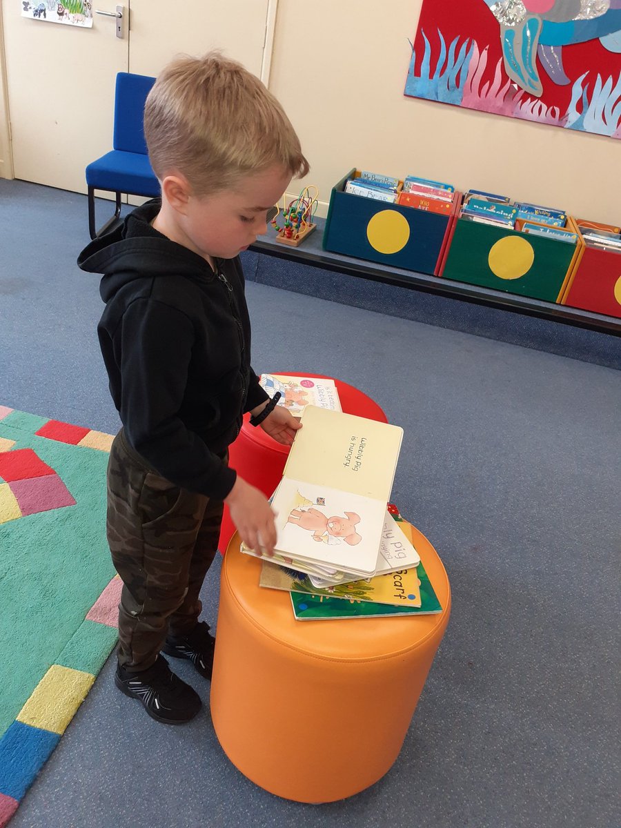 Discover_Ent's tweet photo. Stocking up on books again after Easter reading. #stmaryslovesreading @StMaryB17 @harborne #harbornelibrary #books #reading https://t.co/d6uOBqwOo9