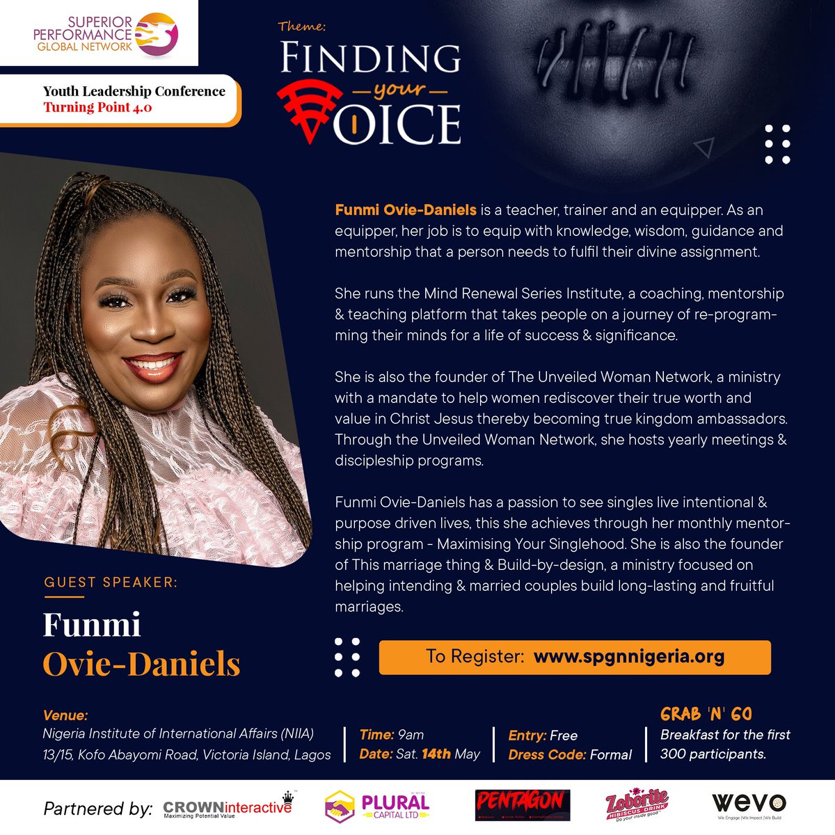 olusegun_spgn's tweet photo. MEET OUR GUEST SPEAKER https://t.co/7VokiGqOn1