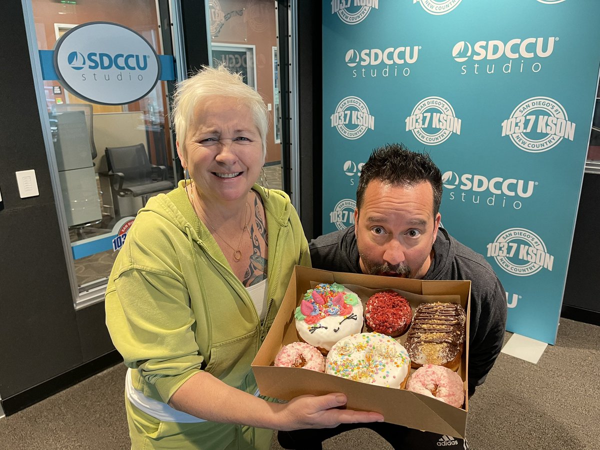 ksonSanDiego's tweet photo. Thanks to @sdccu we have more music and more DOUGHNUTS this morning. The time is now to vote SDCCU in the 2022 San Diego’s BEST Union-Tribune Readers Poll. Vote online today at https://t.co/CcNGUO7AGn.
Federally insured by NCUA.
#SDbest #best #sandy #sandiego #vote #creditunion https://t.co/xZ17dU0Uua