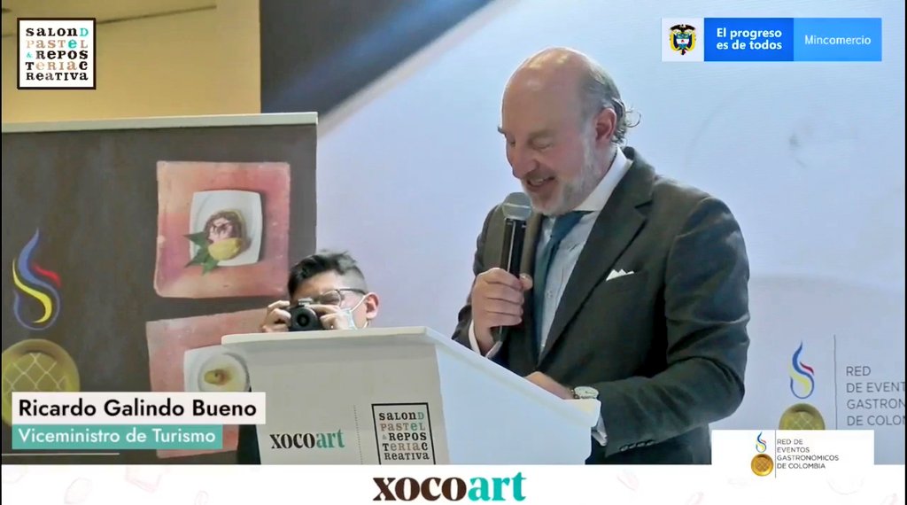 StreamingCol's tweet photo. #EnVivo 🔴 | Estamos conectados a la “V Edición del Salón de Pastelería y Repostería Creativa, #XOCOART”. Seguimos este gran evento del sector gastrónomico colombiano a través de:
#FBLive 📲 https://t.co/LDRRFijGFl
#Web 💻 https://t.co/nTrXpYinzU
Somos #StreamingColombia®️📡🇨🇴 https://t.co/ntn4xUyUvM