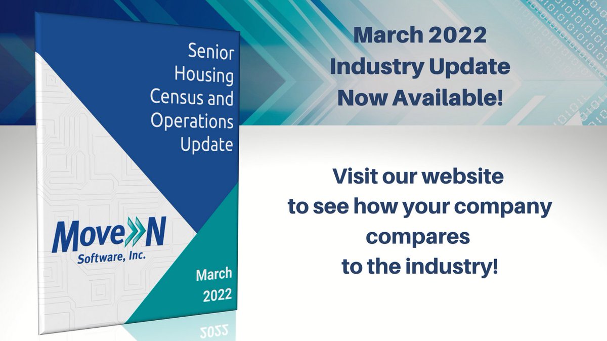 The March #SeniorHousing Census and Operations Update is available on our website! Check it out to see how your company compares to the senior housing industry. bit.ly/3OwE8db