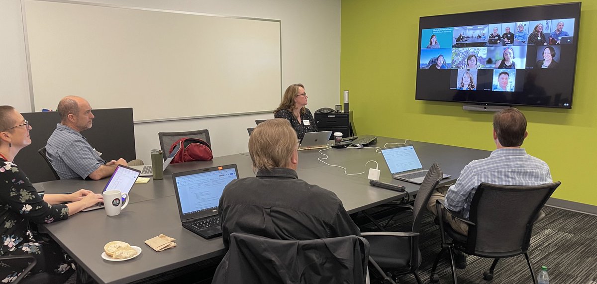 dtpetherncsu's tweet photo. @NCStateDELTA #DELTAcon going strong today as a hybrid event. https://t.co/X4rUETORLb https://t.co/Q8dDyfQMZw