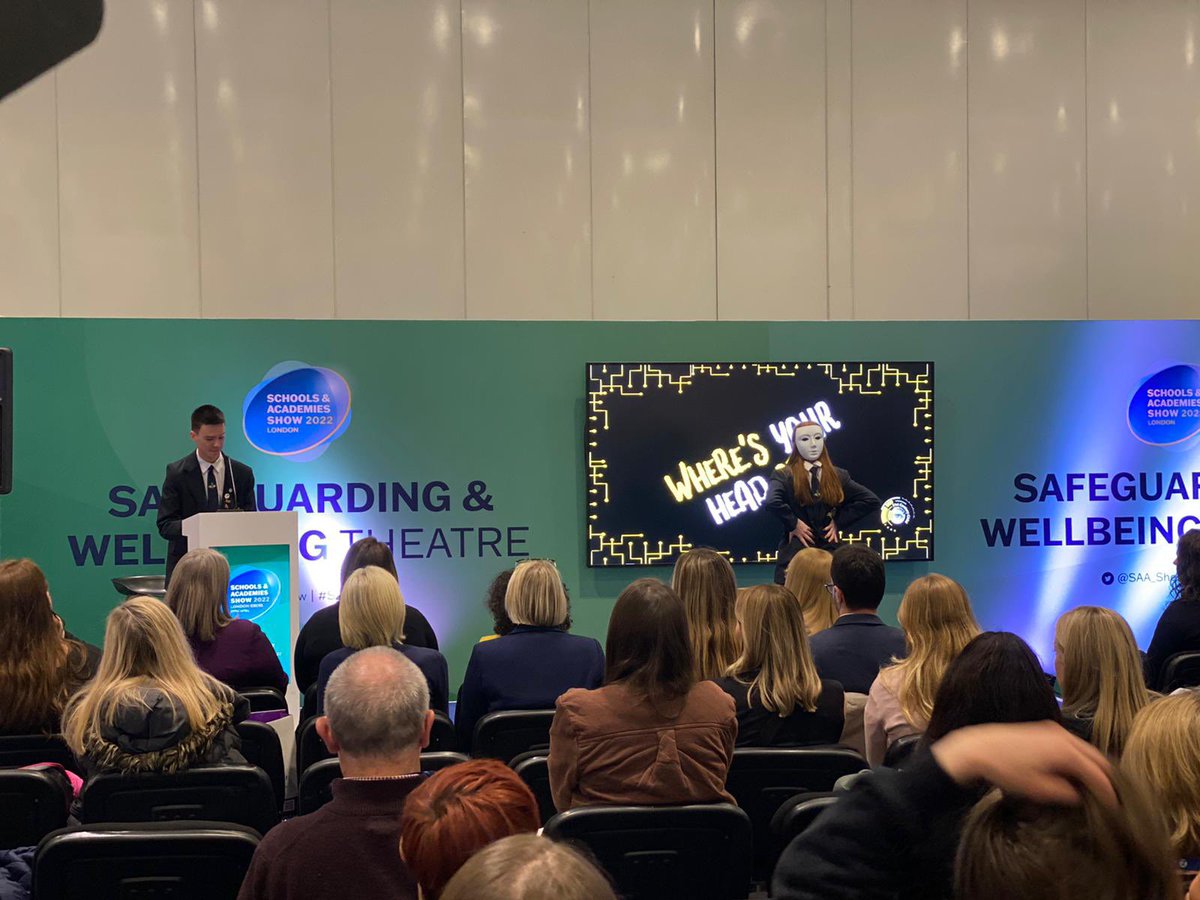 Had a great time today showcasing our 21st Century Child initiative at <a href="/SAA_Show/">Schools & Academies Show</a> 😊 #SAAShow22