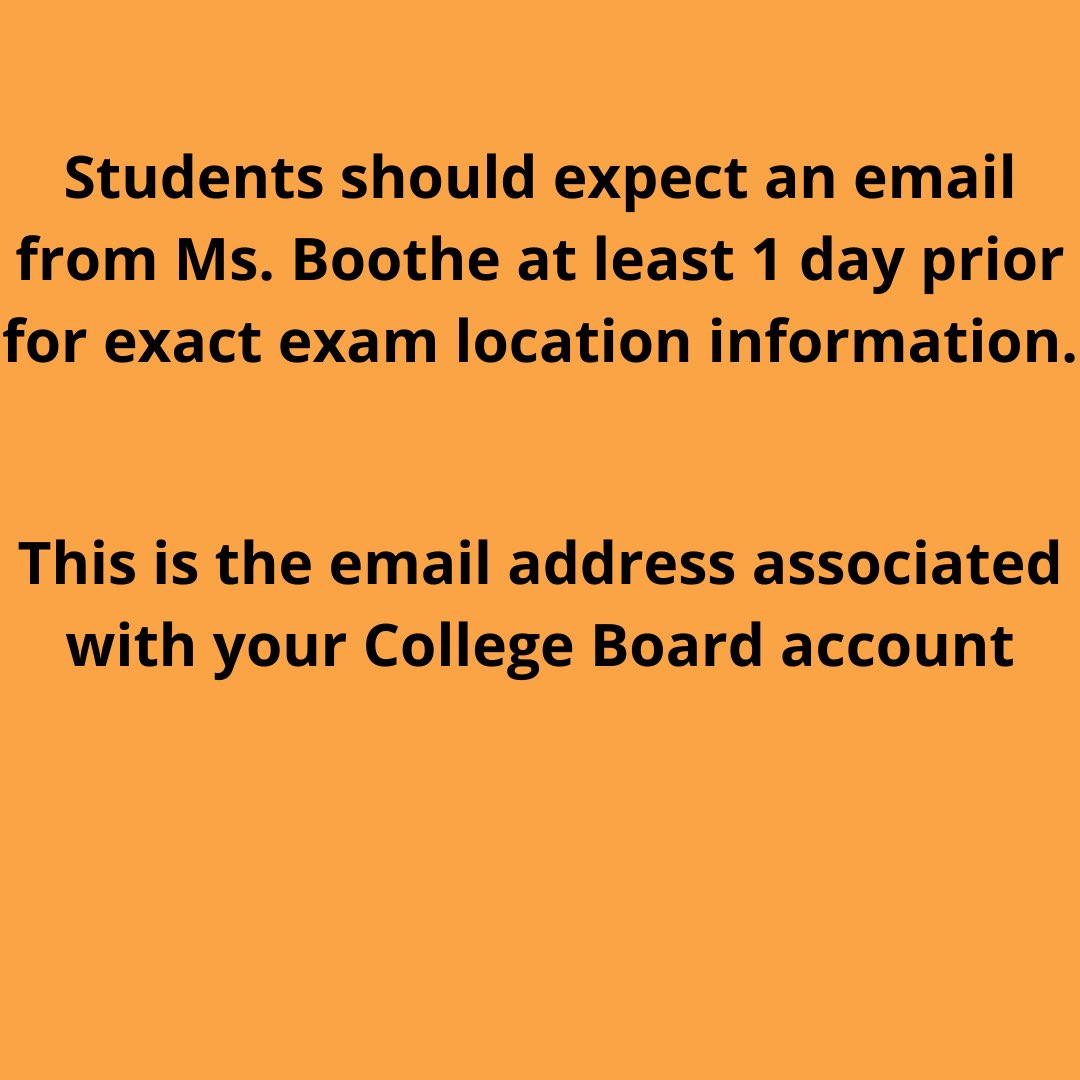 ADHSStudentSvcs's tweet photo. AP testing starts next week! https://t.co/UFIDjP1oH4