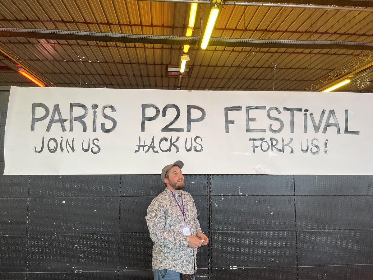 ParisP2P's tweet photo. I guess @fasto_art is arrived ๐จโ๐จ
#JoinUs
#HackUs
#ForkUs https://t.co/fryJy5sLmd