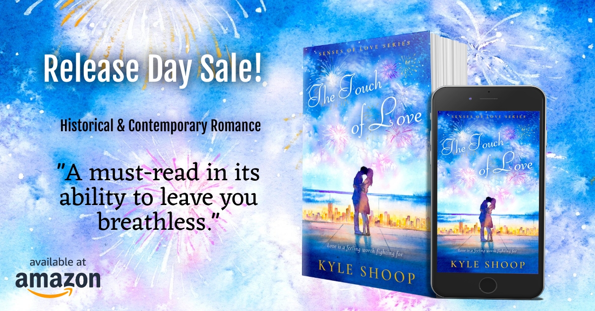 Release Day Sale for my new novel THE TOUCH OF LOVE - on Amazon in #ebook &amp; #paperback HERE: amzn.to/3qxoIL4 "Love is worth fighting for." A #historicalromance that will leave you breathless. Enjoy! #romancenovels #romance #RomanceBooks #historicalfiction #wwII #ww2 #book