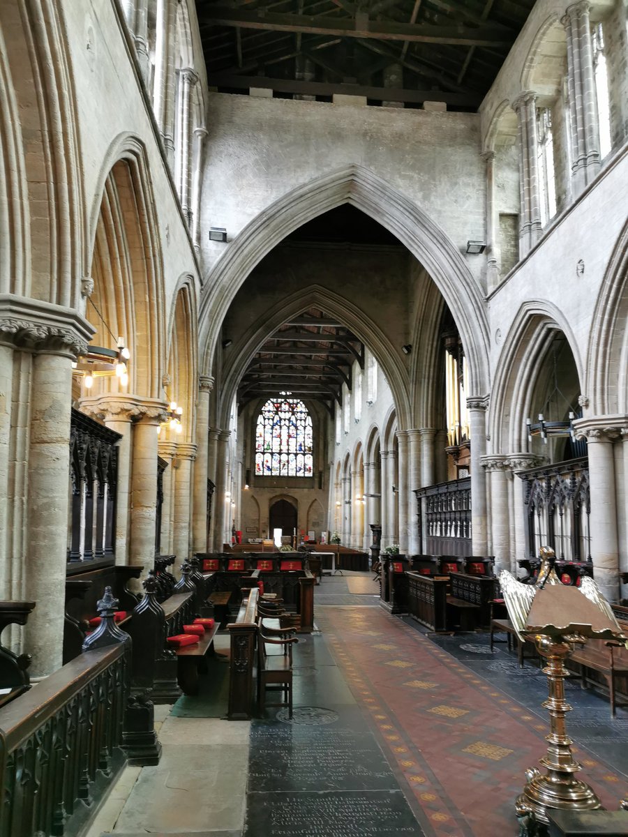 Here we are in King's Lynn Minster