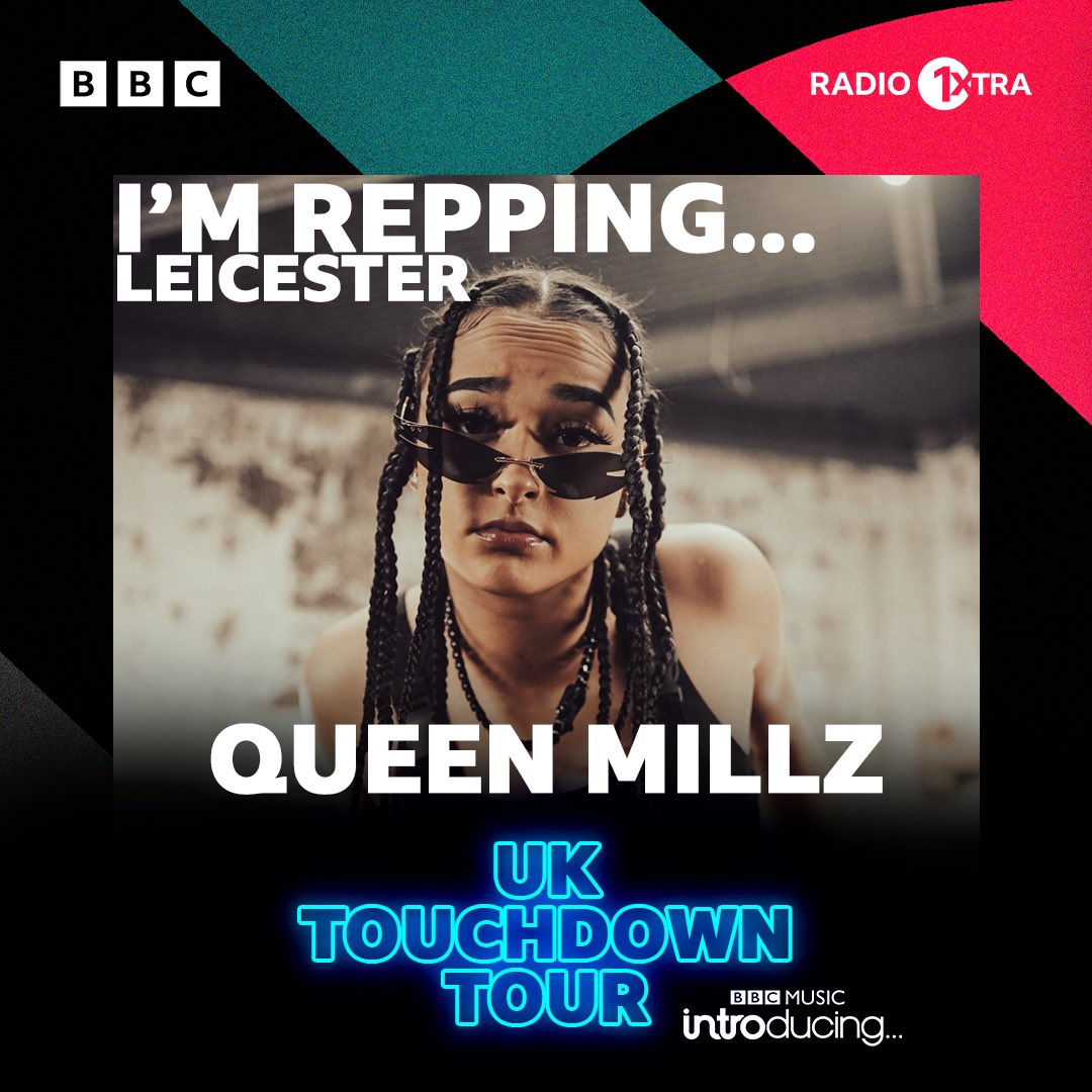 QueenMillzLC's tweet photo. Tonight catch me on @1Xtra with @DJTarget for the #UKTouchdownTour
Tune in from 7pm
Leicester stand up!!🔥🥳🦊 https://t.co/2E7of4bNNH