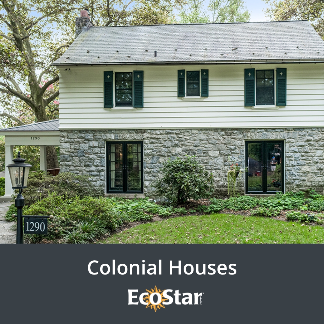 EcoStarLLC's tweet photo. Colonial homes are known for their formal look. 

Our Majestic Slate roofing tiles in Midnight Gray give Colonial houses a sophisticated appearance. 

Use our visualizer tool to see yours: https://t.co/mBVuu2HmM4

#homeinspiration #homedesign #homeimprovement https://t.co/TZqAlrkd2W
