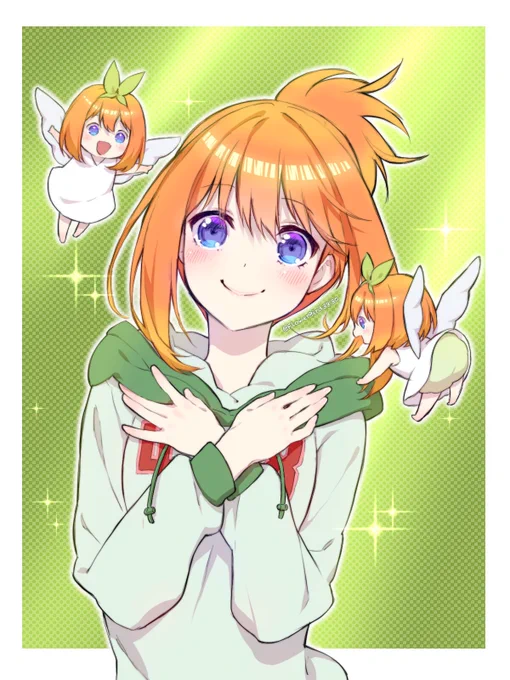 再掲ですが🍀
#四葉の日 #中野四葉 #五等分の花嫁 