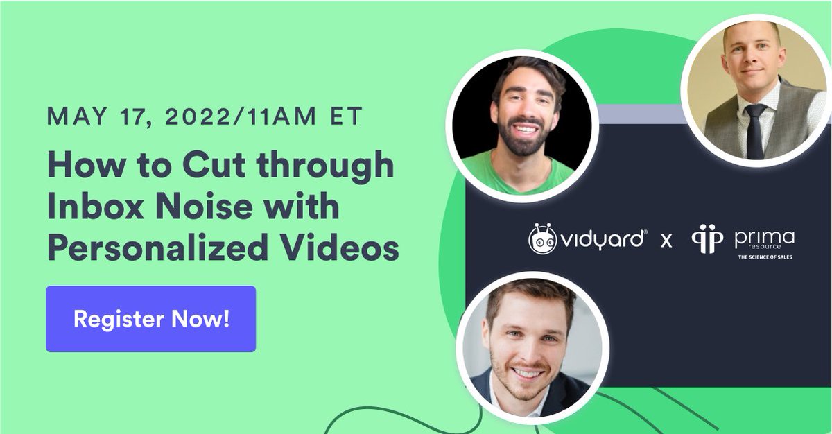 EmelineGleitz's tweet image. Find out how to leverage video as a powerful sales tool in this #webinar on May 17th! hubs.ly/Q018TFRc0