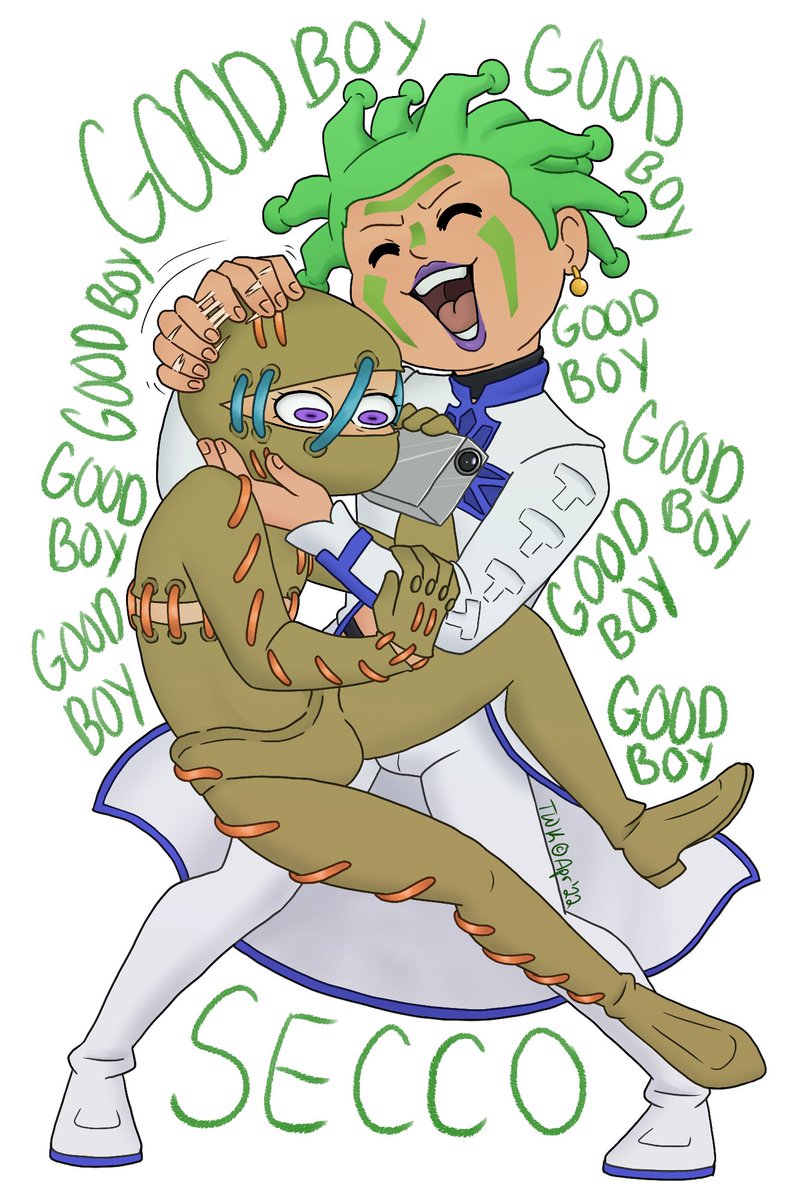 TidalWaveKitty's tweet photo. Just a man and his dog
why do I like them now?
#secco #ciocolatta #JJBA https://t.co/hTy6lU9w6Q