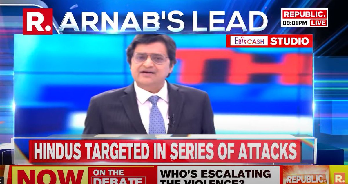 republic's tweet image. The Debates with Arnab on #TruthOnRepublic, #LoudspeakerSolution and #FuelTheDebate are now LIVE.

Tune in to watch here-

youtube.com/watch?v=poZ8rx…