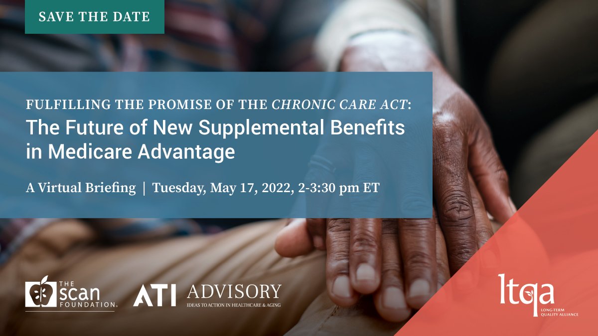 LTQA and <a href="/ATIAdvisory/">ATI Advisory</a> are pleased to share that our virtual briefing on May 17 from 2-3:30pm ET will feature remarks from Dr. Meena Seshamani and Senator <a href="/MarkWarner/">Mark Warner</a>. Don’t miss this important discussion! Register here: bit.ly/3tUUaFi <a href="/TheSCANFndtn/">The SCAN Foundation</a> #MedicareTurningPoint