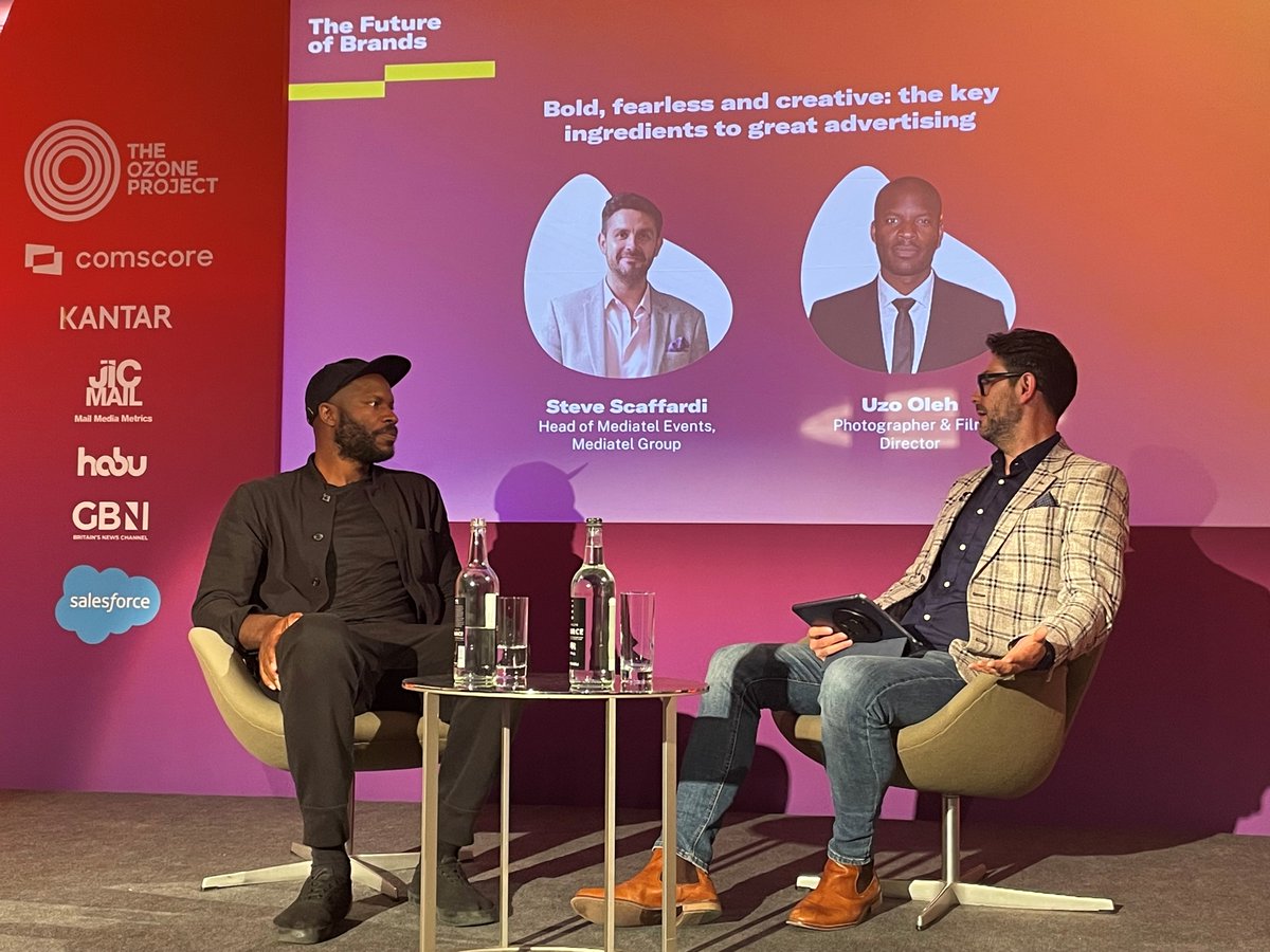 Next up, <a href="/SteveScaffardi/">Steven Scaffardi</a> sits down with Uzo Oleh #FoBrands