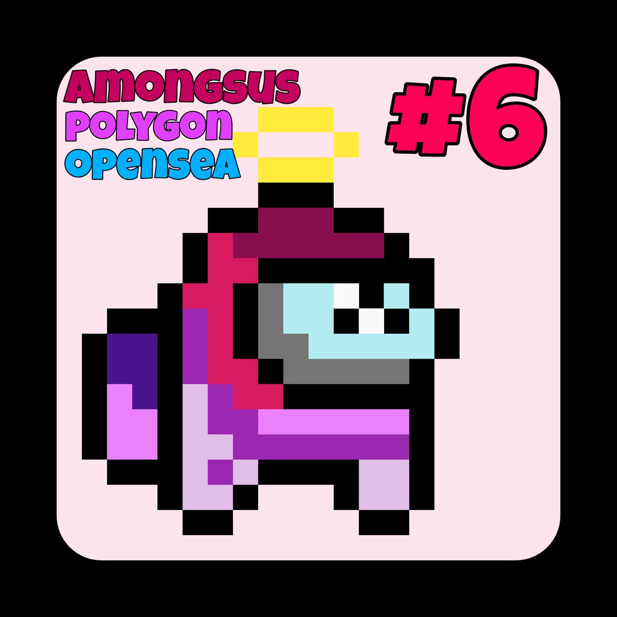 Listed 🔥New drop🔥Distinctive color Distinctive shape now💗 imposter in crimson color at the lowest price📩
Amongsus#6

Link:
🔍opensea.io/Collection/amo… 

floor price (0.002)ETH
⛽no_gas_fee
<a href="/opensea/">OpenSea</a>

#nftartist #opensea #amongsus #nftdrop #nfts #Collection #nft #nftart #nftcoo