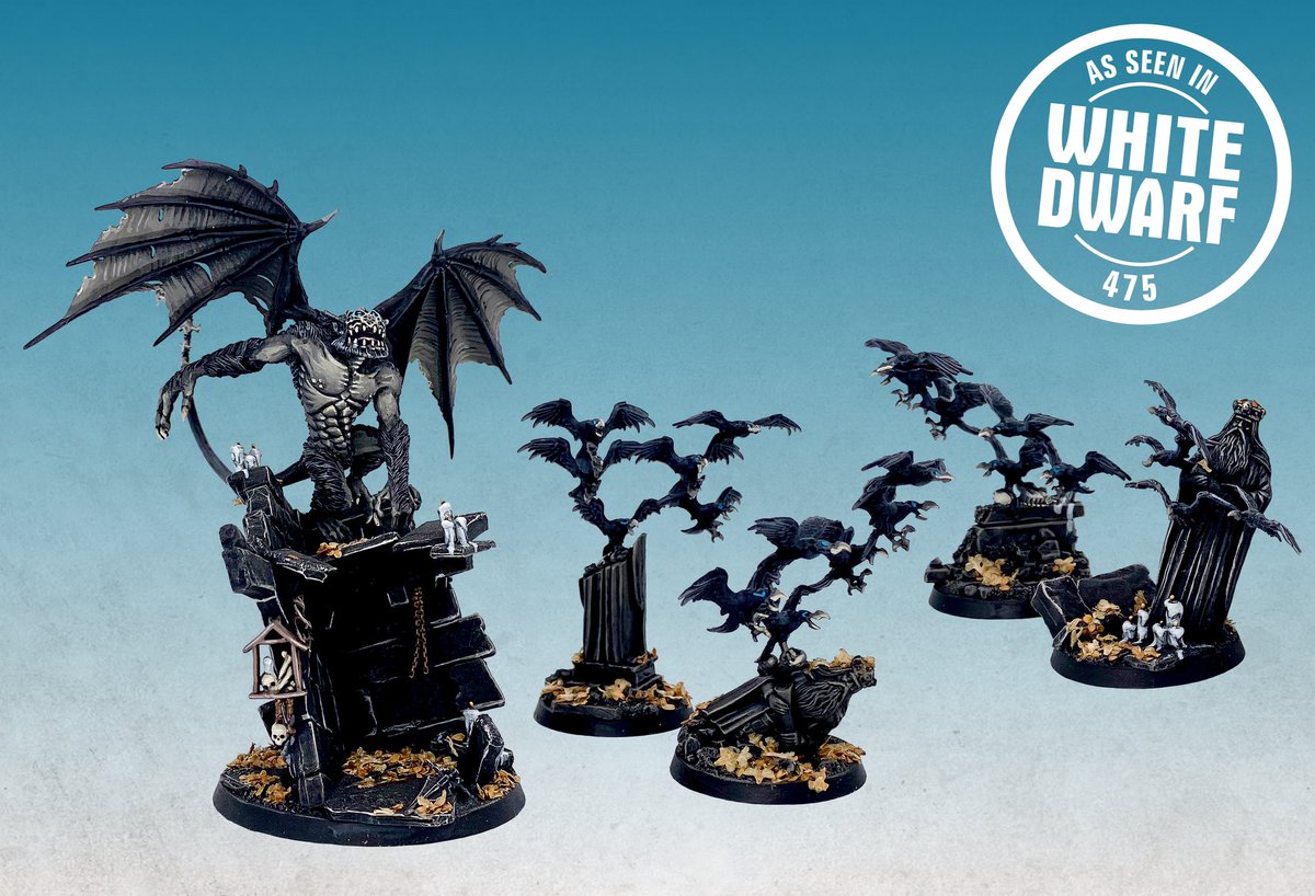 AShroudOfEmbers's tweet photo. The White Dwarf team emailed me these in a thank you email. Still kinda on a high about it even if it doesn’t feel real so apologies. One off the bucket list #PaintingWarhammer #WarhammerCommunity #forestofstone #whitedwarf https://t.co/ZE66A0npHH