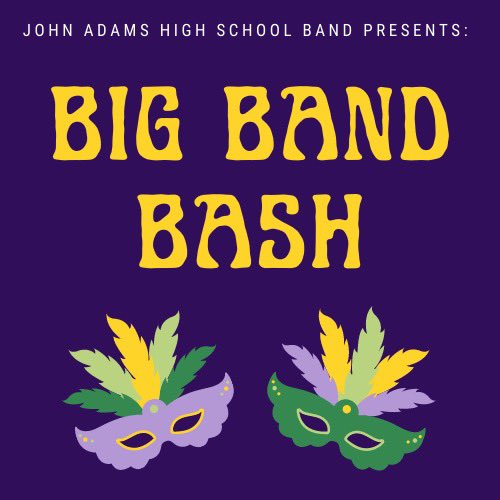 Two days until Big Band Bash! Our silent auction website is LIVE! Check out the awesome items at givegrove.com/bigbandbash22/