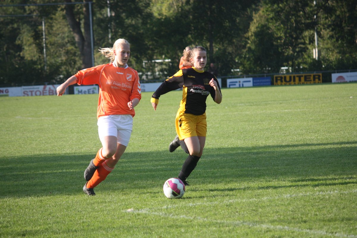 vvoudegaw's tweet photo. ⚽️Kommende sneon 30 april om 14:00 @Mfcitjoo de absolute topper yn it frouljusfuotbal tusken Aldegea VR1 en @scBolsward VR1. Aldegea is koprinner mei 44 punten út 18 wedstriden mar Boalsert stiet der optysk better foar mei 37 út 15....

#kampioenskoorts #oudbol https://t.co/woREmKx0No