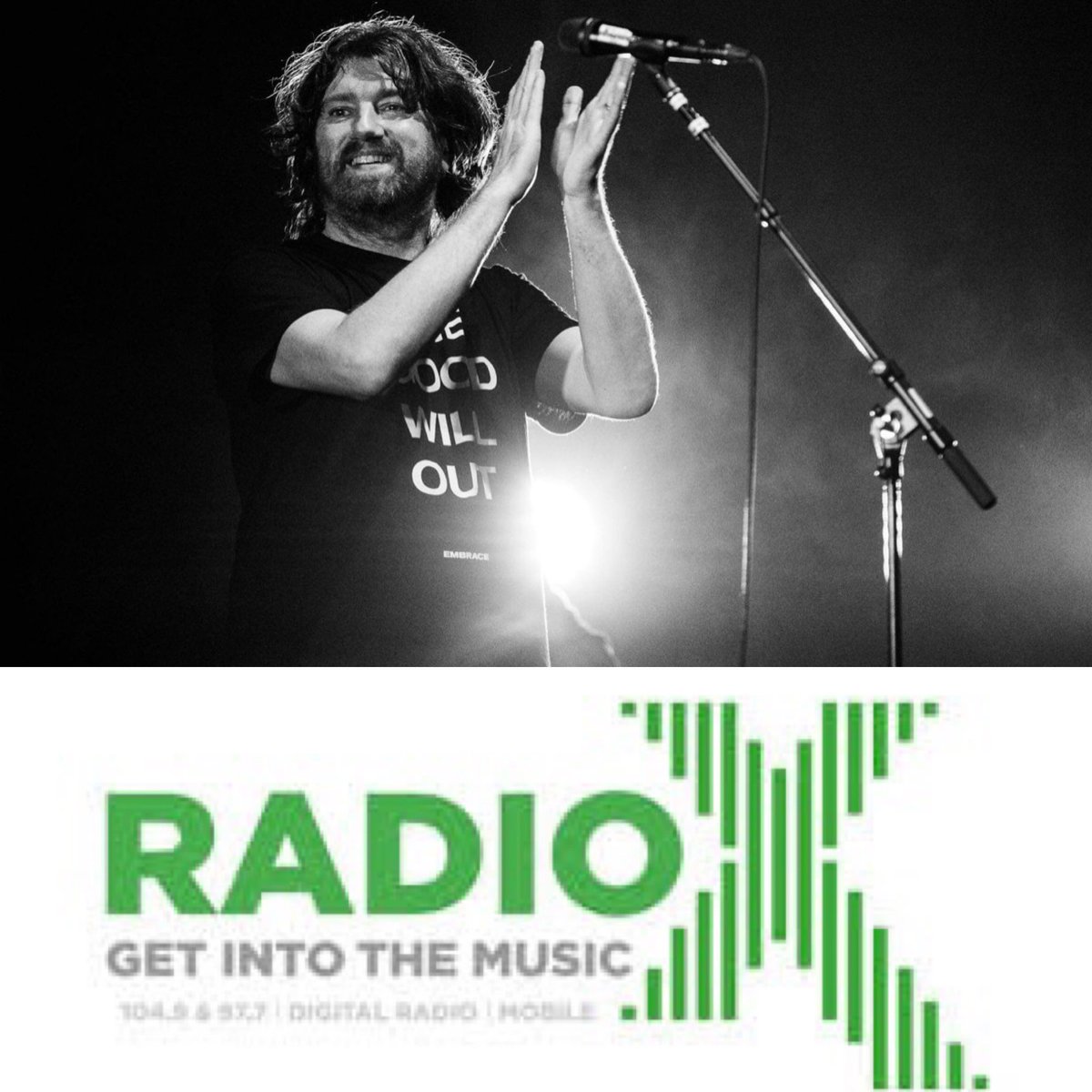 embrace's tweet photo. 📢 This Friday at 8.30am Danny will be chatting about our new album and upcoming tour with @ChrisMoyles on @RadioX ! 📢 #embraceband #embracebanduk https://t.co/NZkyhzFtcj