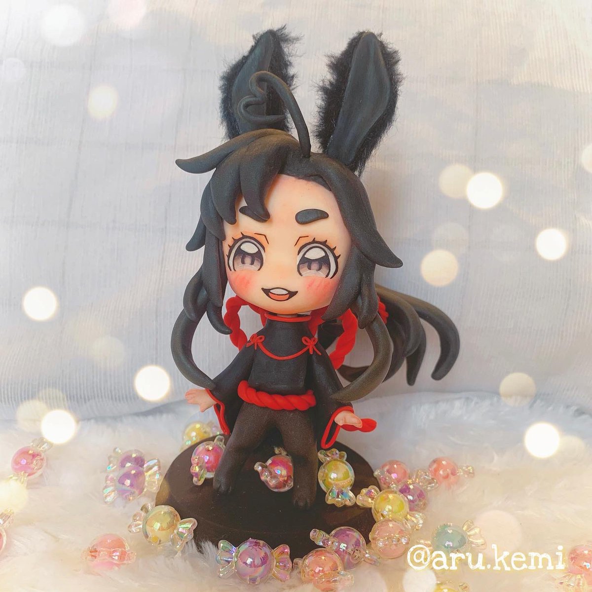 aru_kemi's tweet photo. Bunny Wei Wuxian 😍🥰 I’m so In love with him! https://t.co/GY5O5dZeTj