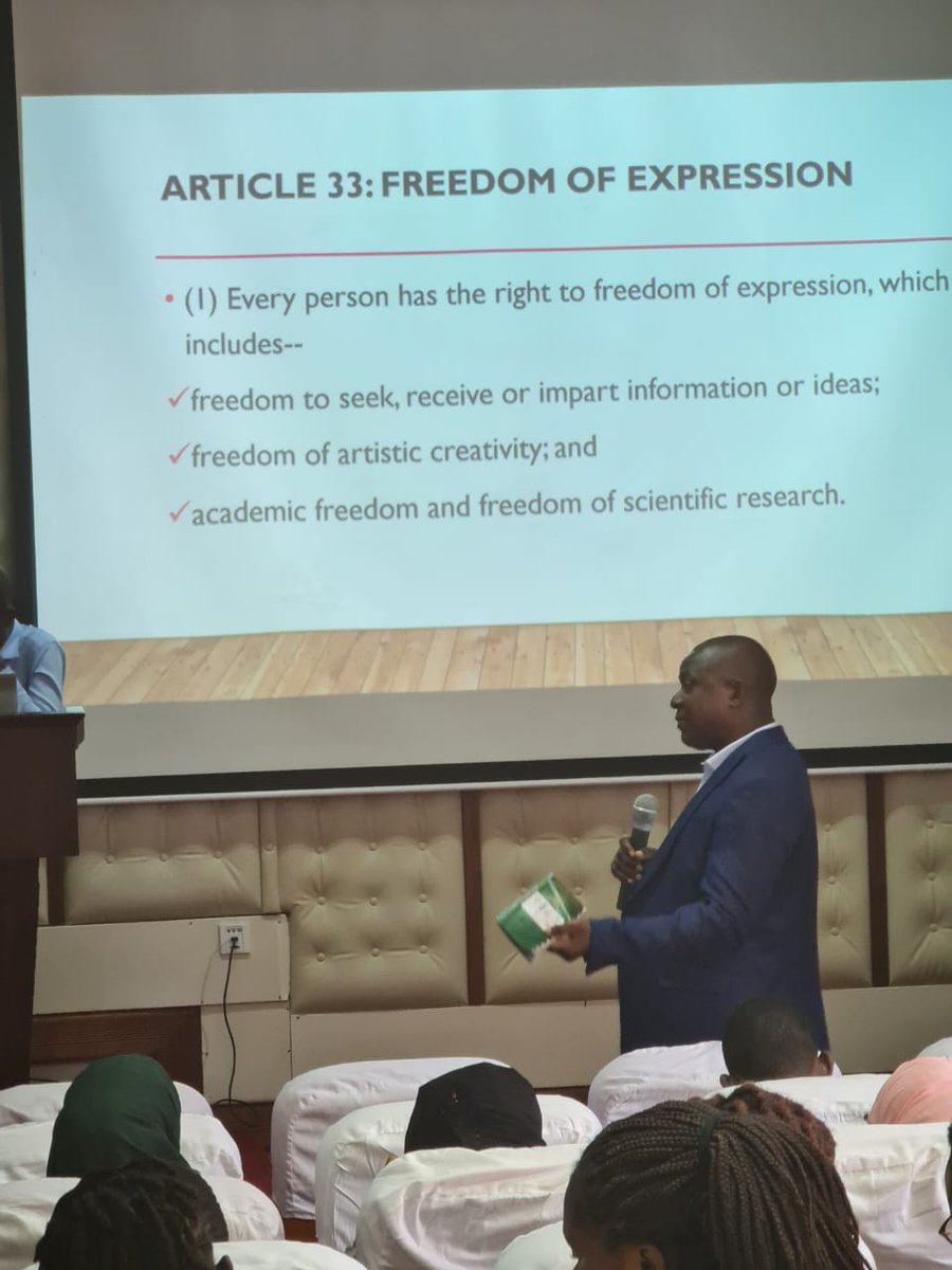 MediaCouncilK's tweet photo. Enhancing Professionalism in Public Service: We participated in the induction of the newly appointed information officers at .@MoICTKenya  at .@KSGKenya Embu where our Director, Media Training and Development .@vicbwire took them through the topic: Media in the New Constitution. https://t.co/PybQNQzzsw
