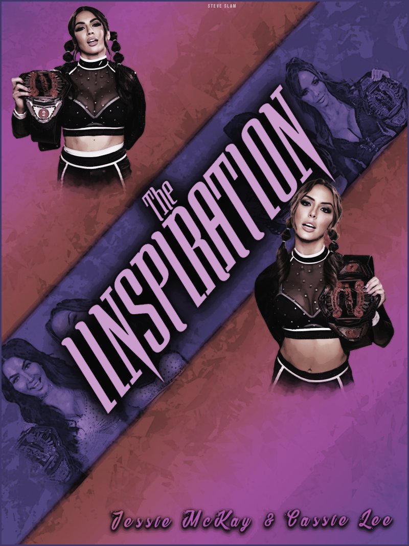 SteveSlamFR's tweet photo. My edit for @JessicaMcKay @CassieLee #IInspiration
Thanks for your time with #ImpactWrestling
#ImpactOnAXSTV #TNA #KnockoutDivision https://t.co/z2FDsQK9sw