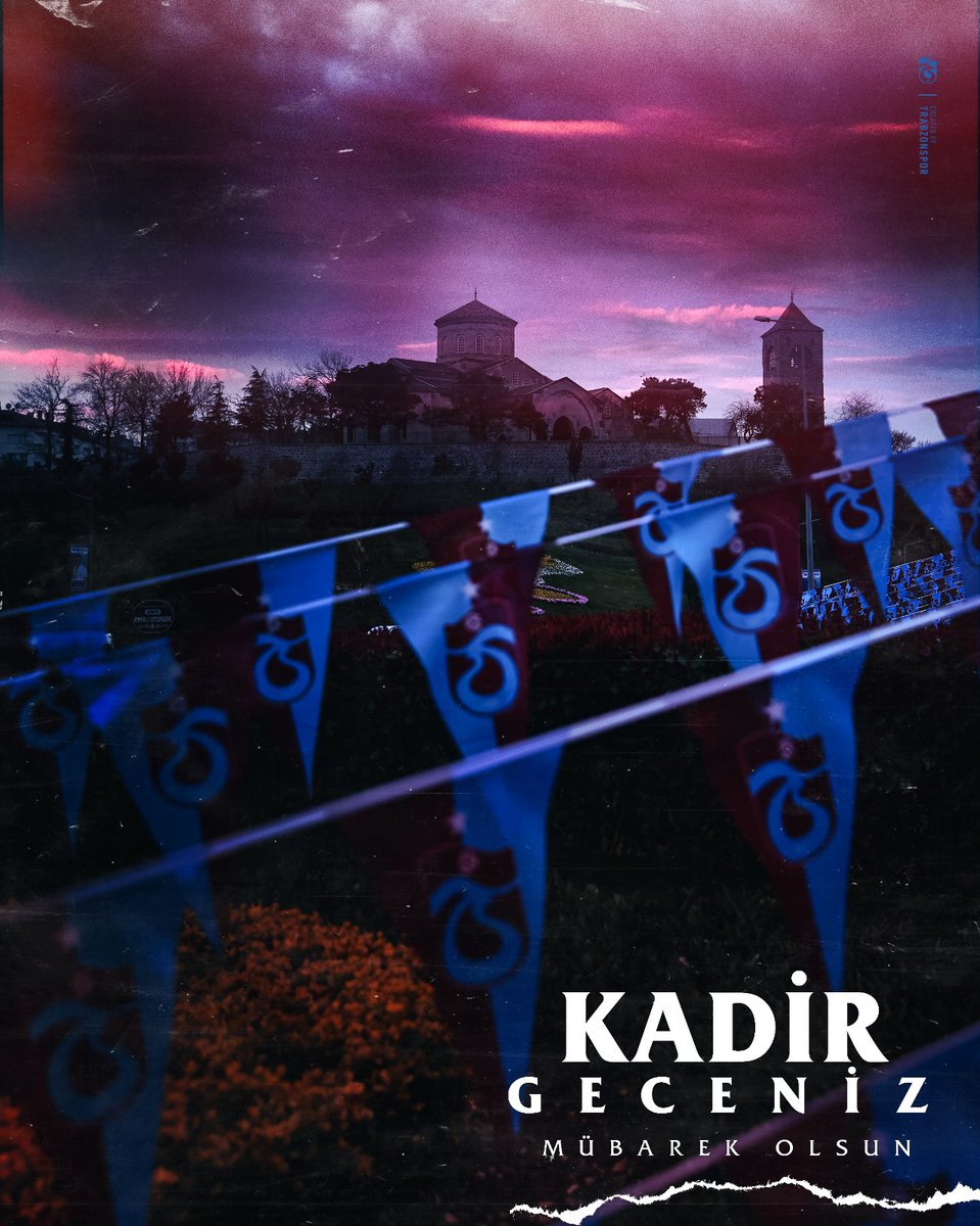Trabzonspor's tweet photo. Tüm İslam aleminin Kadir Gecesi mübarek olsun! https://t.co/l8wnomzpyx