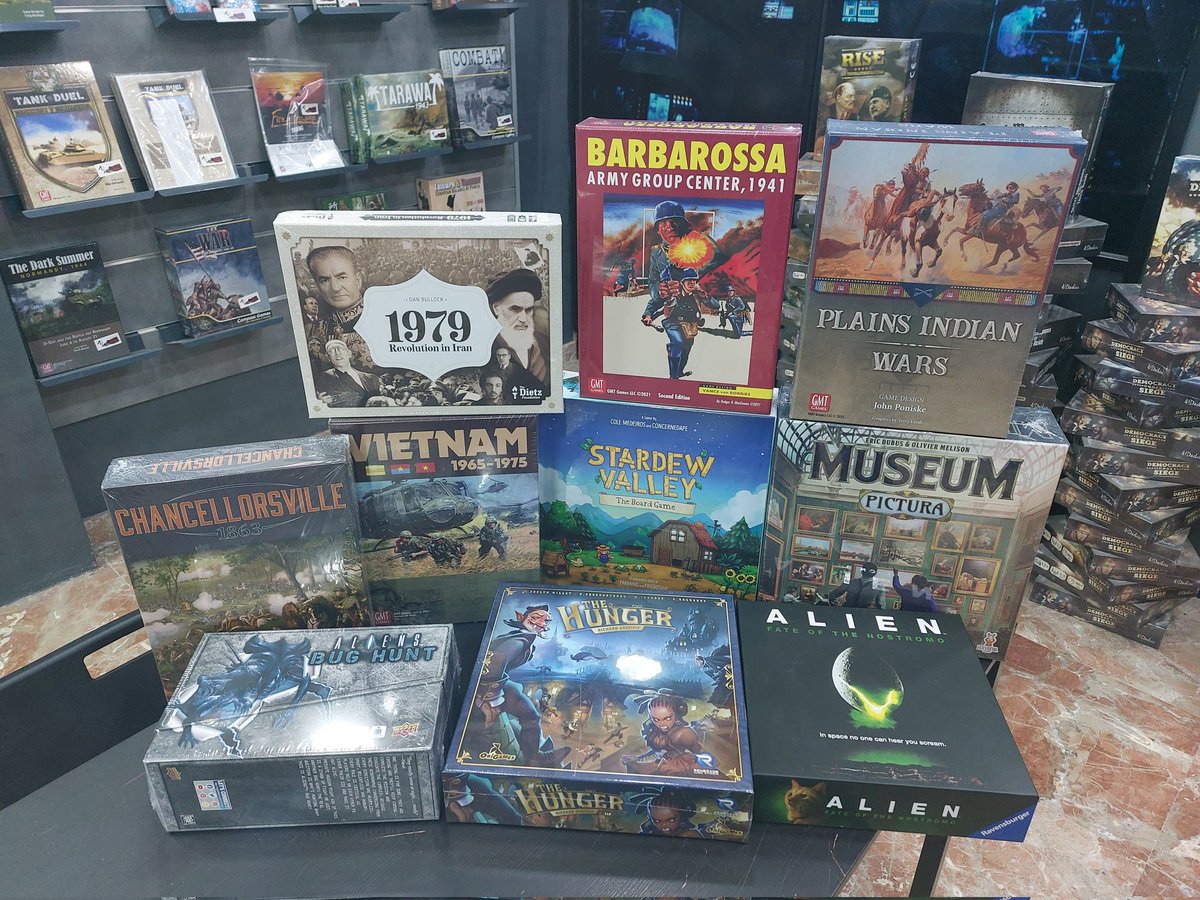 Ah, las cosas que han llegado, ya sean nacionales o de importación, novedades o reposiciones... #juegazos #juegomolon #wargame <a href="/gmtgames/">GMT Games</a> @Asmodee_Spain <a href="/MalditoGamesES/">Maldito Games</a>