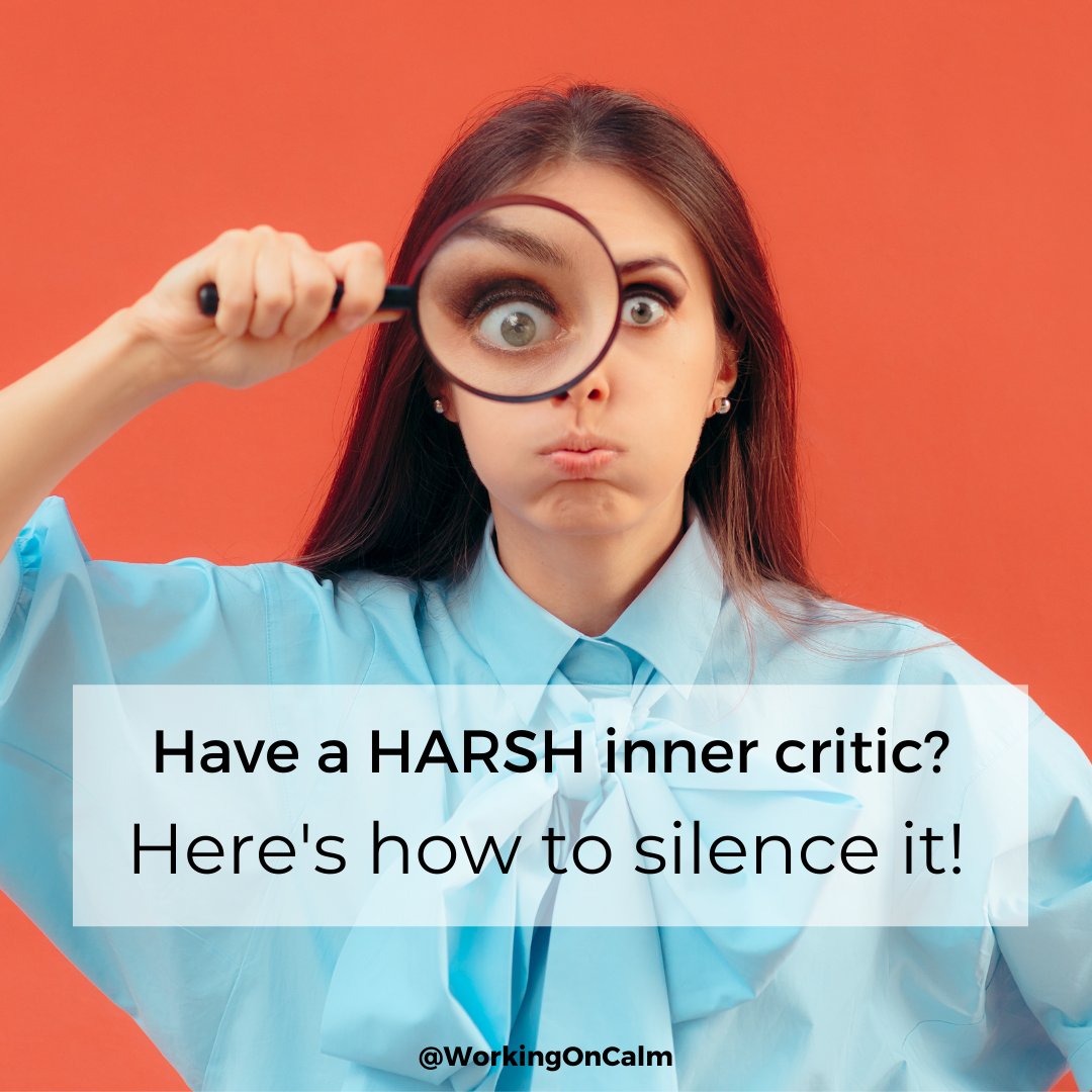 WorkingOnCalm's tweet image. When perfectionism makes you self-critical, it's time to practice mindfulness and self-compassion. Here are 10 questions to help you silence the inner critic for good. Answering these questions now can prevent stress, anxiety, and burnout in the future. 

workingoncalm.com/manage-the-inn…