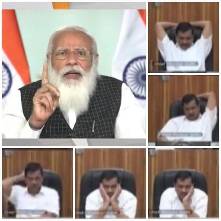 CAChirag's tweet photo. I feel stupid that I was thinking #Arvind_Kejriwal will be future PM candidate, when I saw this picture today !! 

#MannerlessCM https://t.co/aGpIYHUZ3O