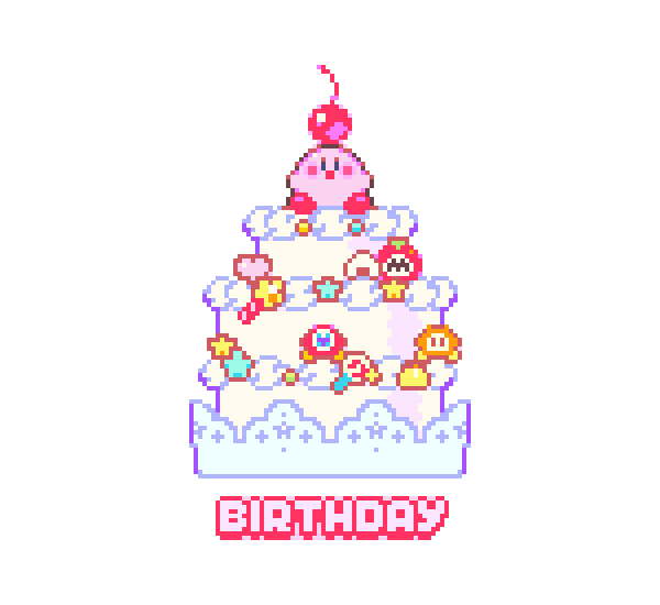 カービィ「day 27.  birthday

#30daysofkirby 
#星のカー」|comms open!のイラスト