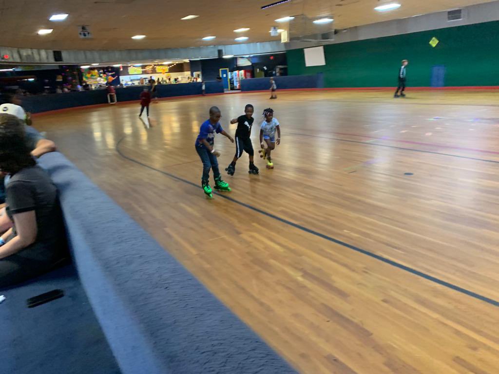 Roller skating, pizza and fun! Our children enjoyed a fun day out with their families and friends recently. It was part of our ongoing services to get our children out, safely, so they could challenge themselves, try new things, and enjoy each other’s company.