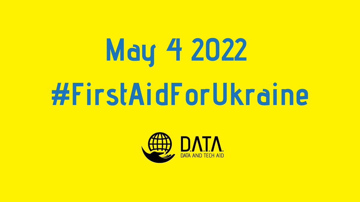 DATA_Aid_'s tweet image. We are busy working behind the scenes to launch our first community-led fundraising campaign.

Watch this space 👇👇👇and let us know in the comments below if you are keen to know more.

#DataAndTechAid #FirstAidForUkraine #UkraineWar