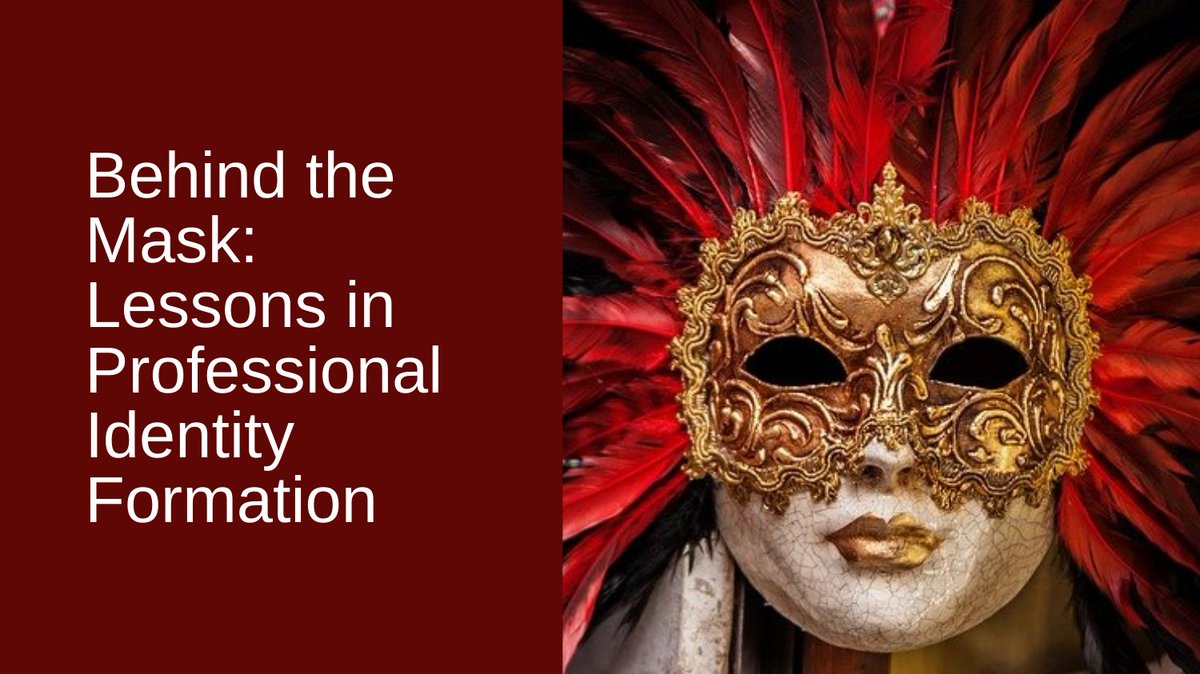 Each day this week we will spotlight a blog post by an #HMIEducators scholar or alum! Today is @mbstephensmd: 'Behind the Mask: Lessons in Professional Identity Formation!' #MedEd #MedTwitter @attilasnemeth @DadTaimur @MBernsonLeung @ShannaMatalonMD bit.ly/3DwIiN2