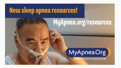 Knowledge is power! Visit MyApnea.org to learn more about the many sleep apnea treatment options available and which may be right for you.