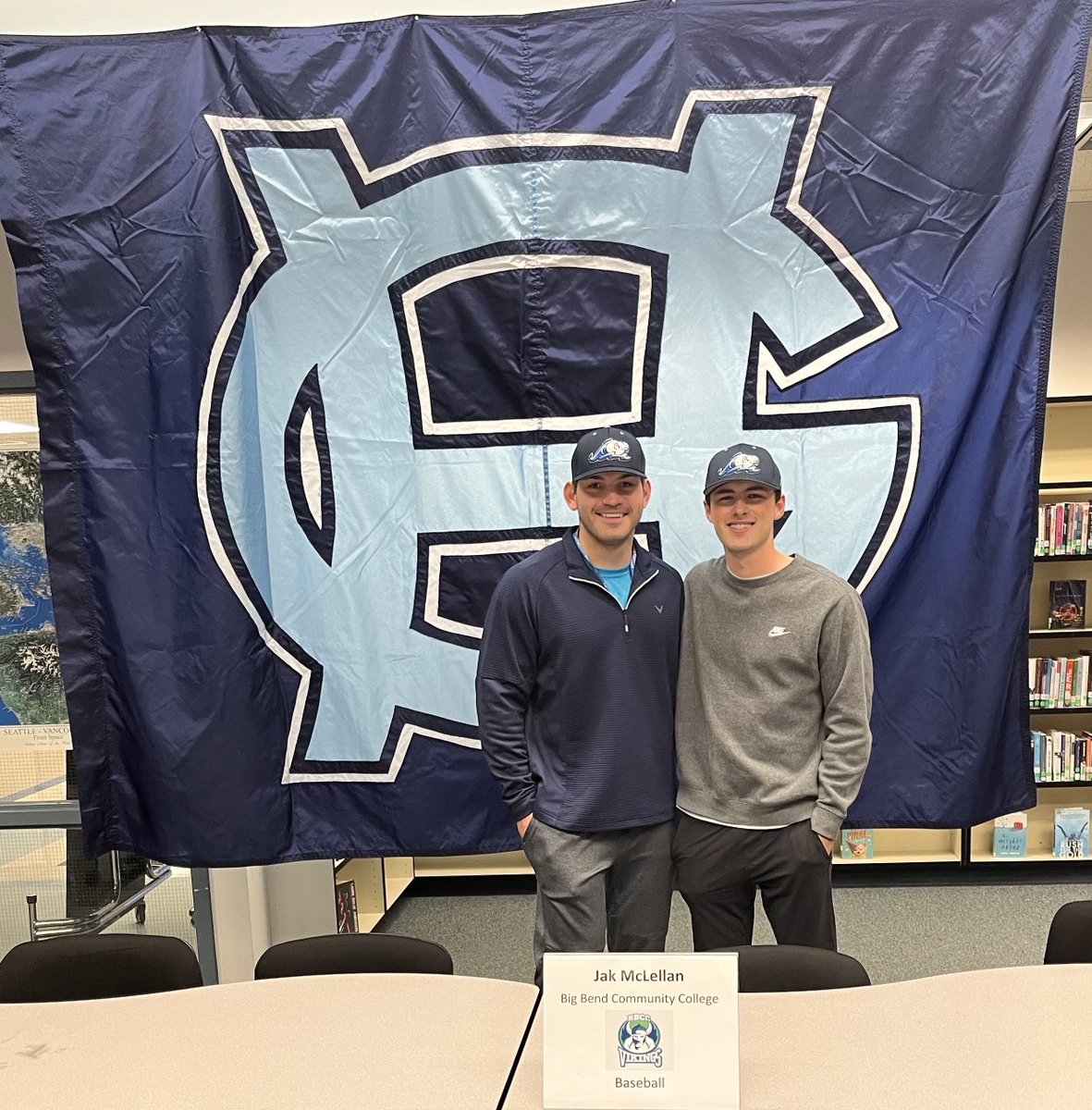 Congratulations to Jak McLellan who will be playing baseball at Big Bend next year.