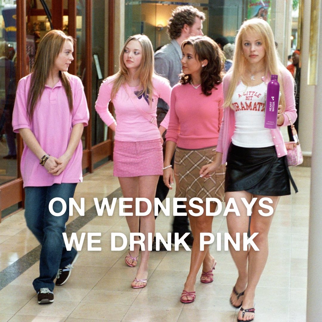 On Wednesdays we drink pink Himalayan #drinktheweather