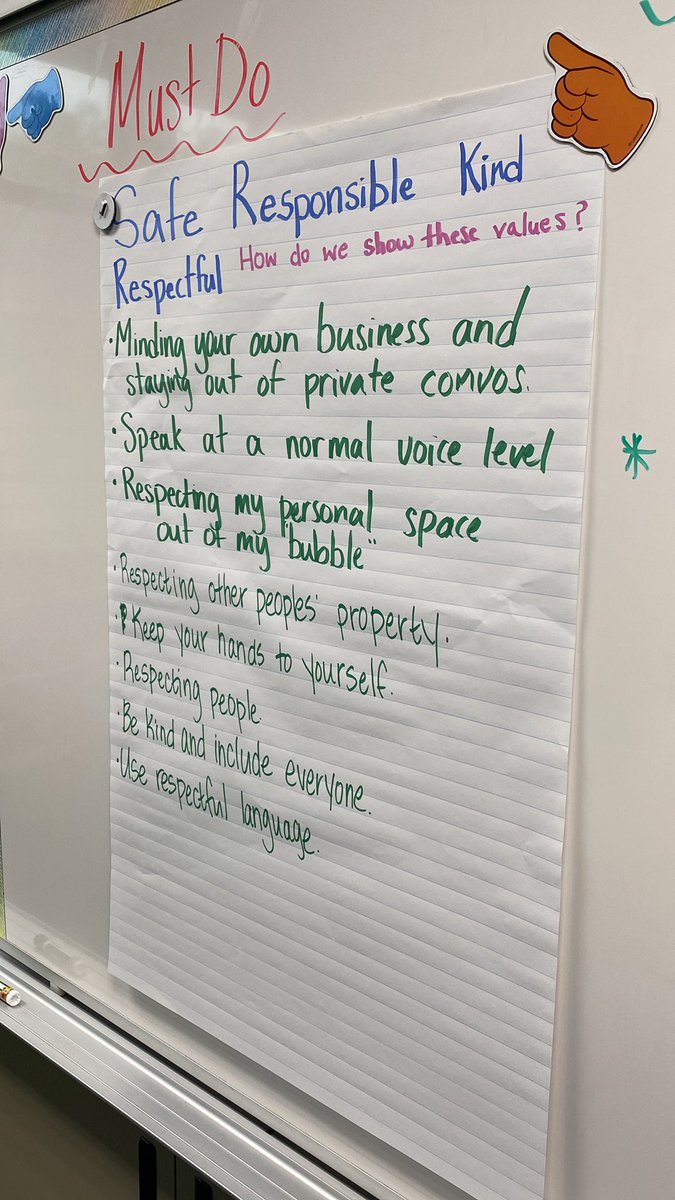 Reviewing #pbis expectations in 5th grade with our outstanding counselor! #nsdnow