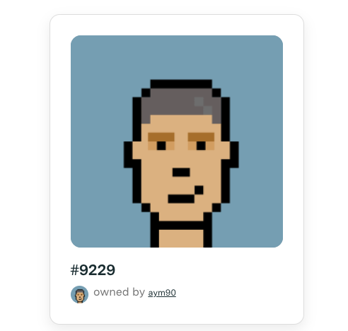 aymittal's tweet photo. My first #NFT from @niftygateway 
Collection @BladeRunnerPunk 
Emotion: Smile (3.8%)
Hair: Shaved Head (2.8%)
Rarity Class: Normal (61%)
Type: Male (59%) https://t.co/Cm2JPsgZOb