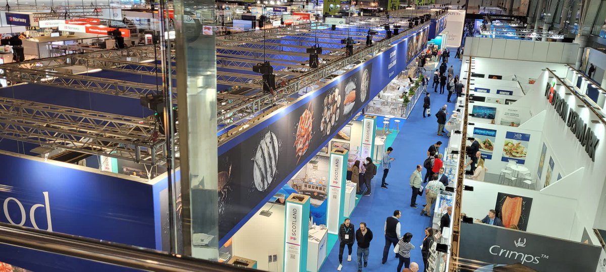 The end of another great day at #SEG22. Packed full of meetings with new and old contacts, and of course delicious Scottish #seafood. We’re raring to go for Day 3 tomorrow. <a href="/SeafoodExpo_GL/">Seafood Expo Global/Seafood Processing Global</a>