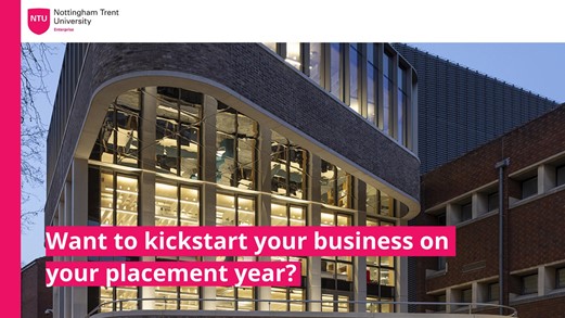 Do you want to build your business in your placement year, rather than doing a standard placement? 🤔

Work with the <a href="/NTUEnterprise/">NTU Enterprise</a> team and external experts at the Dryden Enterprise Centre to kickstart your business! 

Find out more here➡️bit.ly/3F6Gvxi