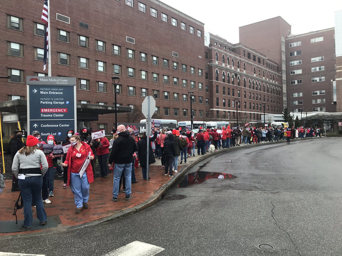 Maine Nurses/NNOC/NNU tweet media