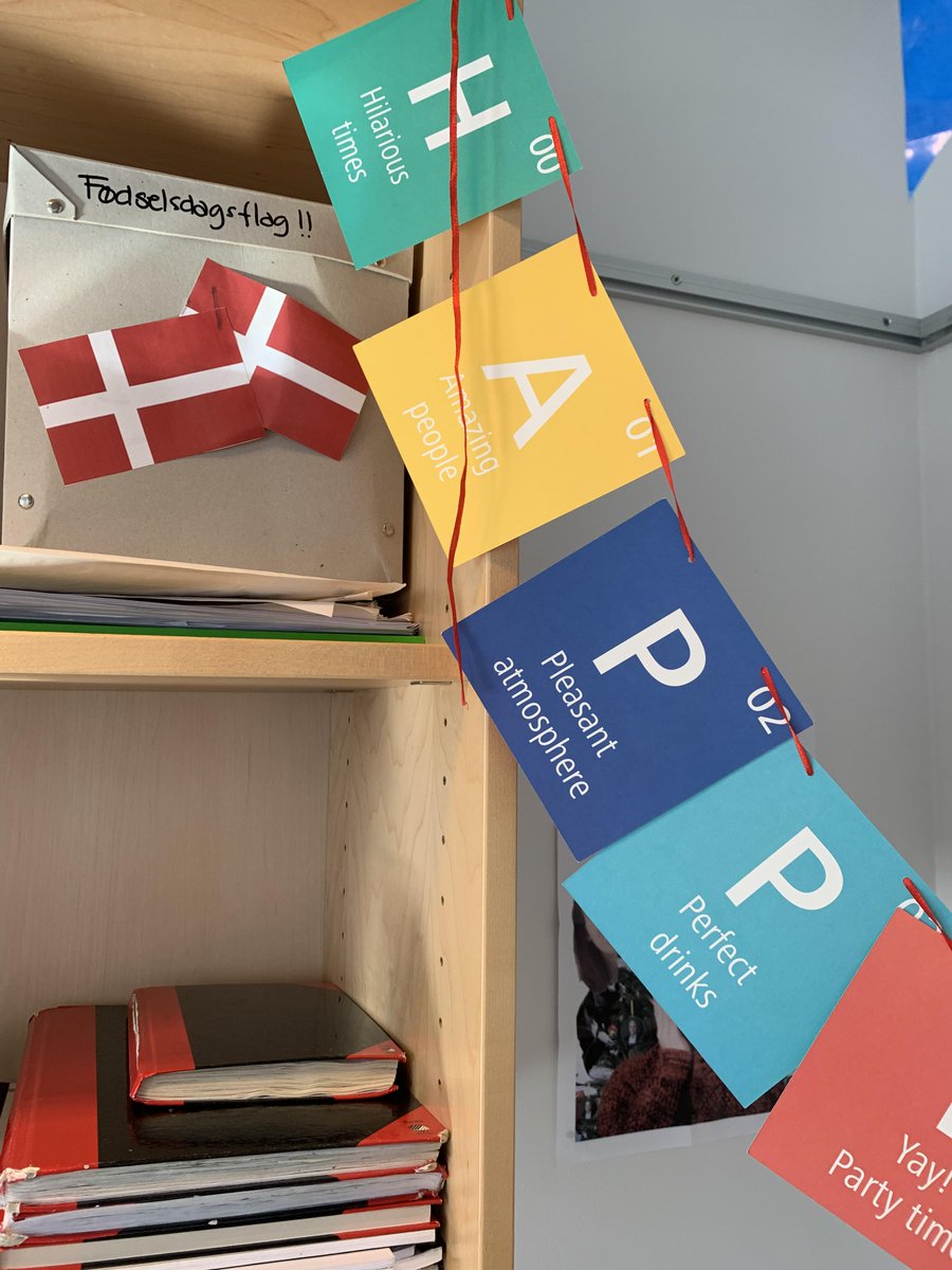 Lars Grøntved (@grontved_group) on Twitter photo It's been a busy week for the "fødselsdagsflag" decoration box in the group as both our talented PhD students celebrated their birthdays! 🎉🇩🇰 Happy birthday <a href="/ToftNicolaj/">Nicolaj Ibsgaard Toft</a> (Monday) and <a href="/TrineVDam/">Trine Vestergaard Dam</a> (today)!
<a href="/GenomicsUnit/">Functional Genomics & Metabolism Research Unit</a> <a href="/bmbSDU/">Department of Biochemistry and Molecular Biology</a> It's been a busy week for the "fødselsdagsflag" decoration box in the group as both our talented PhD students celebrated their birthdays! 🎉🇩🇰 Happy birthday <a href="/ToftNicolaj/">Nicolaj Ibsgaard Toft</a> (Monday) and <a href="/TrineVDam/">Trine Vestergaard Dam</a> (today)!
<a href="/GenomicsUnit/">Functional Genomics & Metabolism Research Unit</a> <a href="/bmbSDU/">Department of Biochemistry and Molecular Biology</a>