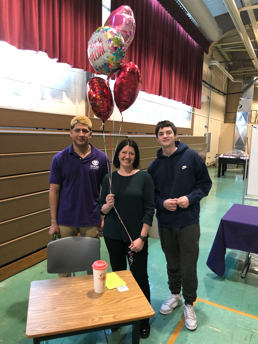Kolbe_Academy's tweet photo. Thank you Ms. Angel for all you do! #adminprofday https://t.co/13JtcSMXoA