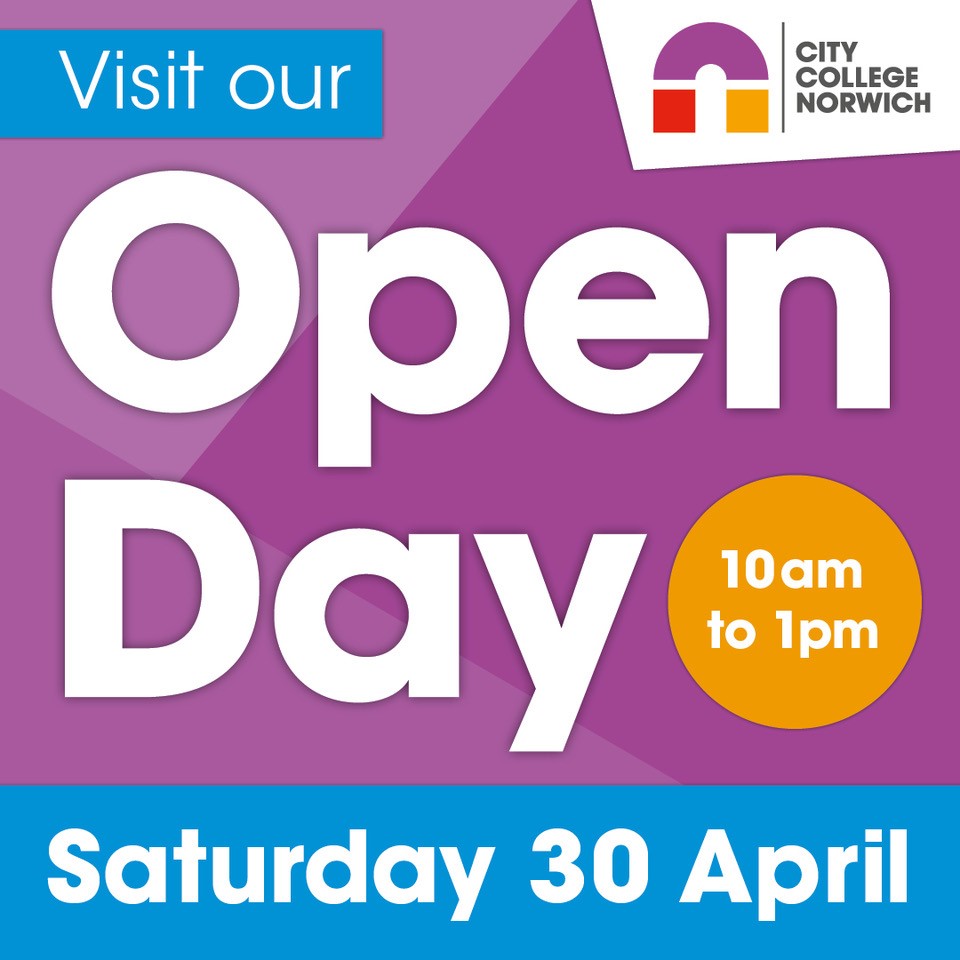 Don't forget it's our Open Day on Saturday! There's no need to book, you can arrive any time between 10am and 1pm 📣

Find out more: ow.ly/GNOv50IGnIk