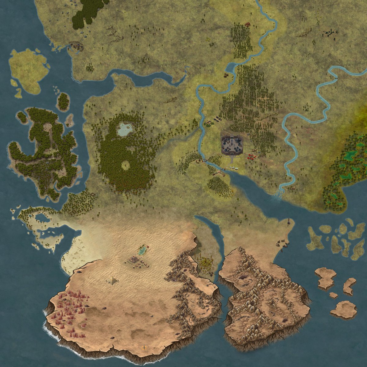 CitaDelvStudios's tweet photo. Your #Metaverse should be the highest of quality. 

Why should the map be any different?

Introducing the SouthWest quadrant of our Medieval Era to the #CardanoCommunity https://t.co/bDYcBrG0Eg