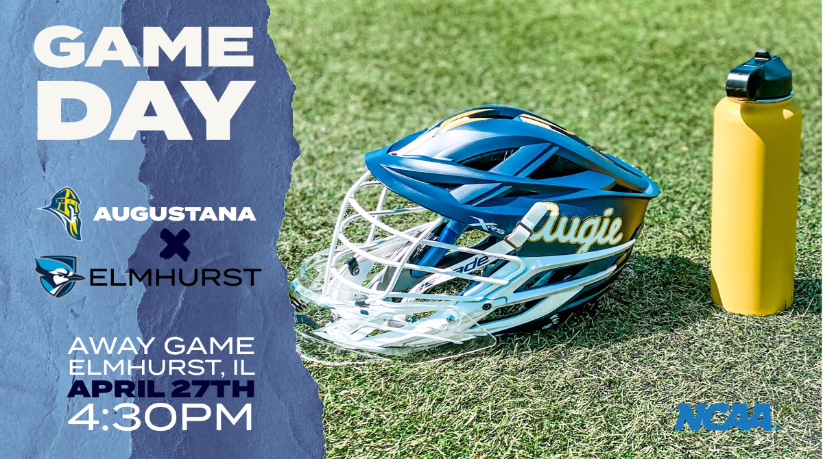 Augie_Lax's tweet photo. I hope you guys are ready because we are. It’s GAMEDAY! #GoVikings 
📍 Elmhurst, IL
🆚 Elmhurst University  
⛅️ 59 Degrees
⏱ 4:30 PM https://t.co/a1GTPEh2sa